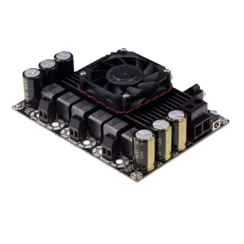 2x200W + 1x400W2.1 three-channel class D digital power amplifier high-power board, overweight subwoofer