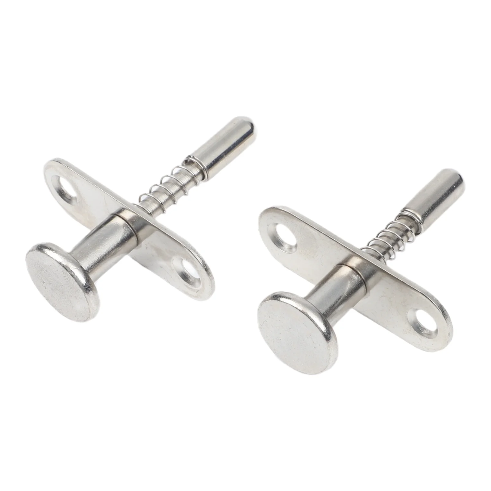 Cabinet Latch Plunger Latch For Cabinets Iron Spring-loaded Latch Keycaps Replacement Solution Total Length Variants
