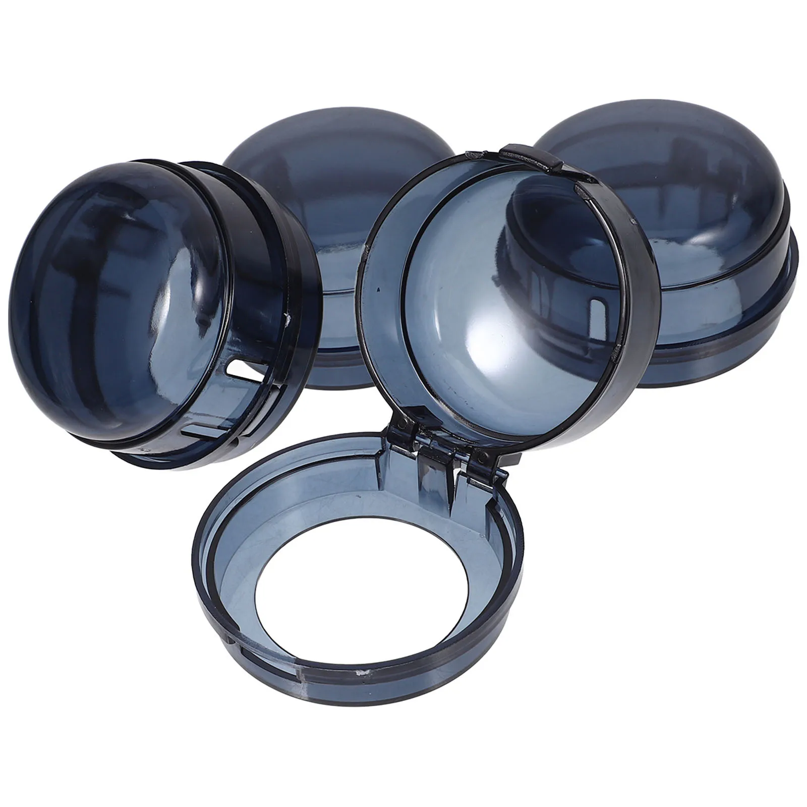 

4Pcs Gas Stove Protective Covers Plastic Knob Safety Guard Childproof Stove Knob Covers for Kitchen Safety Locks