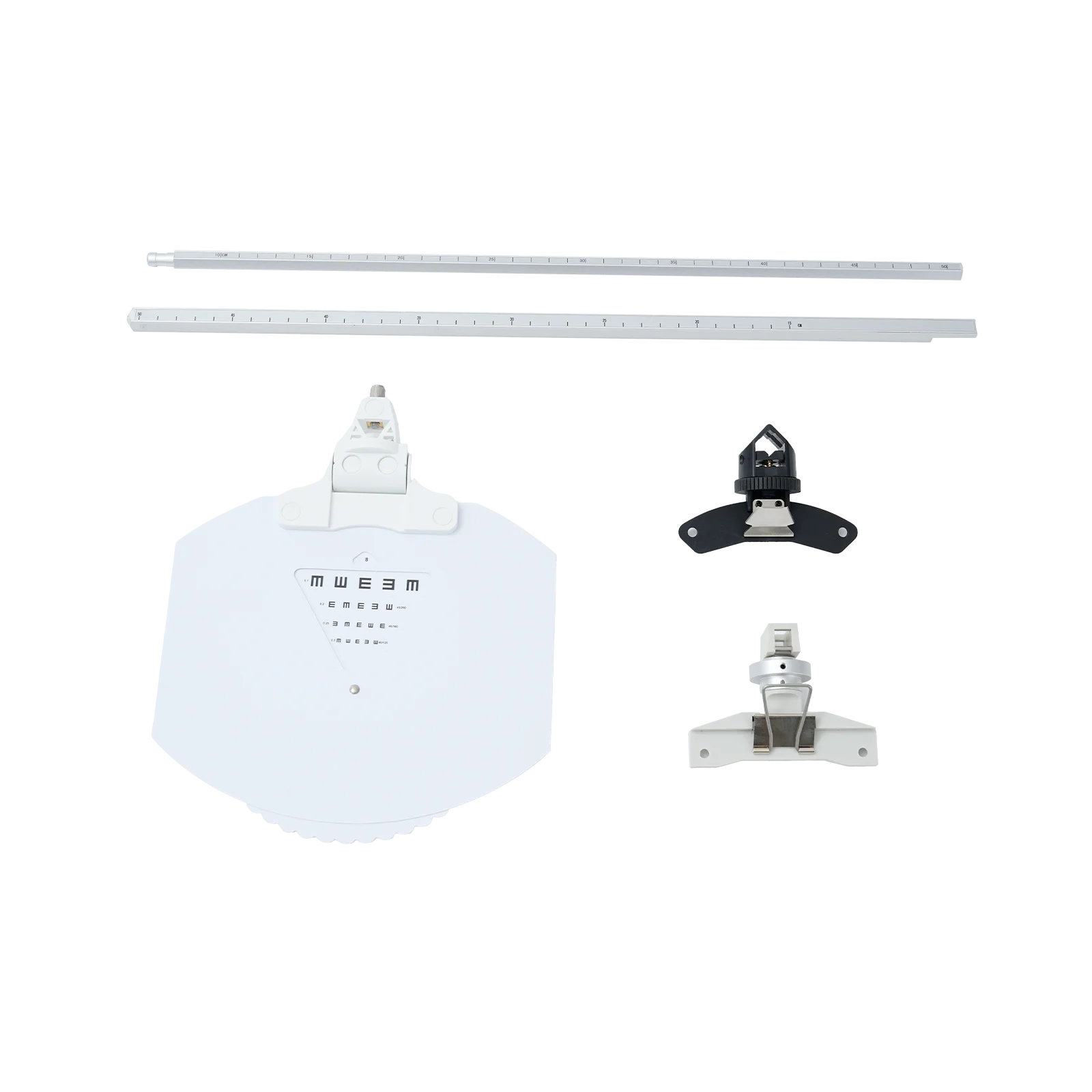 Juego de tarjetas y soporte para prueba de visión de cerca estándar AO para foróptero optométrico |   Accesorios para Probador de Visión