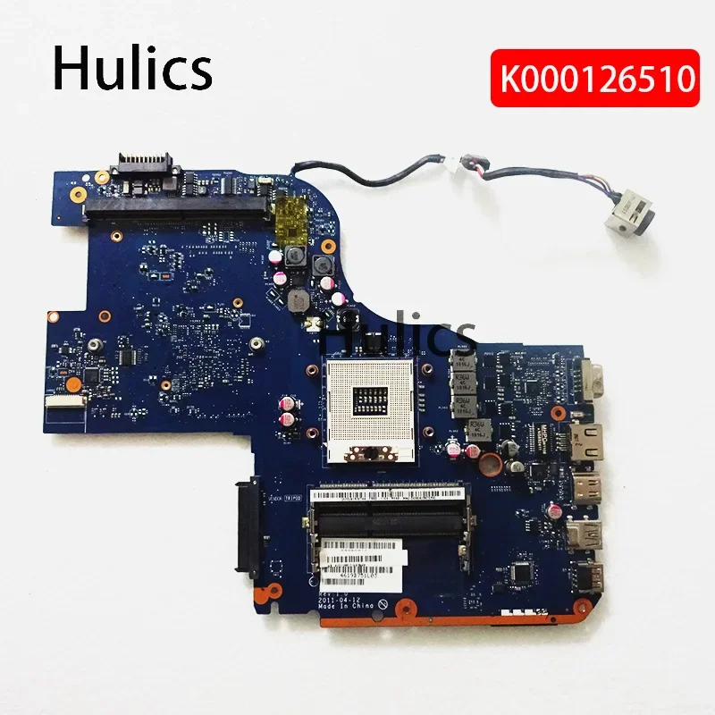 Placa base Hulics usada K000126510 para portátil Toshiba Qosmio X775 X770, placa base LA-7191P DDR3
