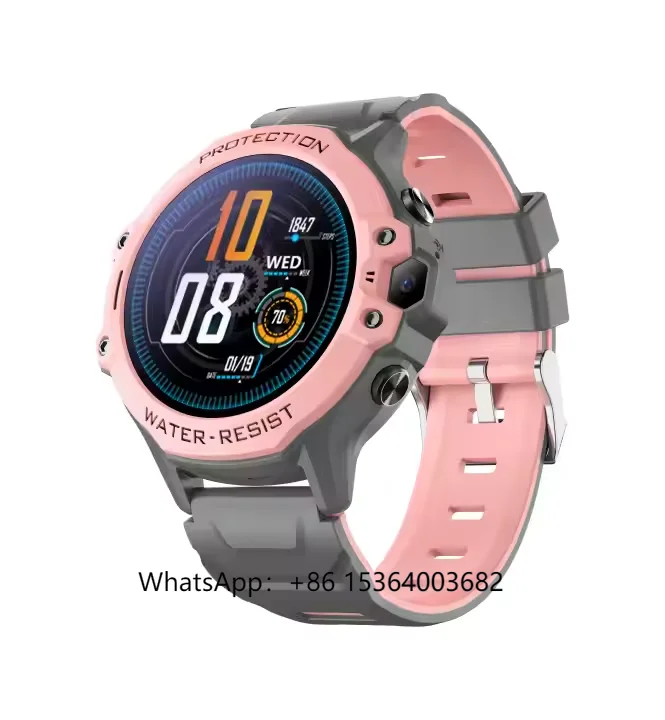 1,32-дюймовый GPS LBS GSM WIFI фитнес-трекер анти-потерянные детские умные часы видеовызов SIM-карта умные часы