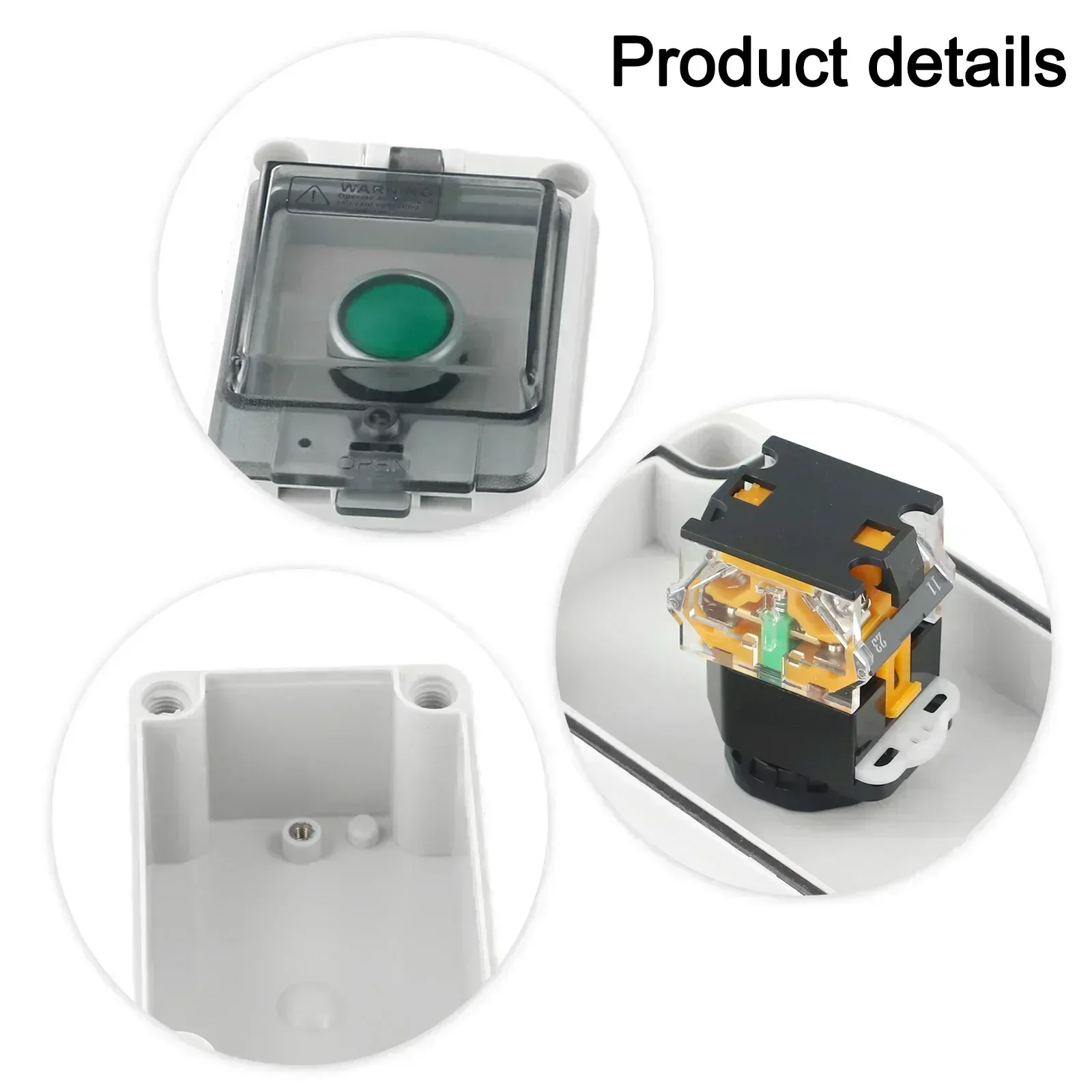 ABS Enclosure IP66 Switch Heavy-duty Environments Mechanical Life Over 1 Million Cycles Rust Resistant Material