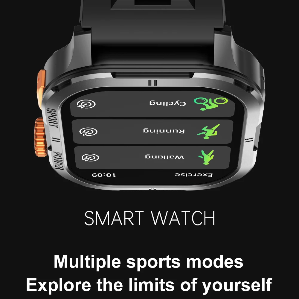 ساعة ذكية للرجال معدل ضربات القلب الرياضة لتقوم بها بنفسك الهاتفي 410*502 AMOLED شاشة التحكم عن بعد Smartwatch النساء 350mAh مقاوم للماء مراقبة الصحة