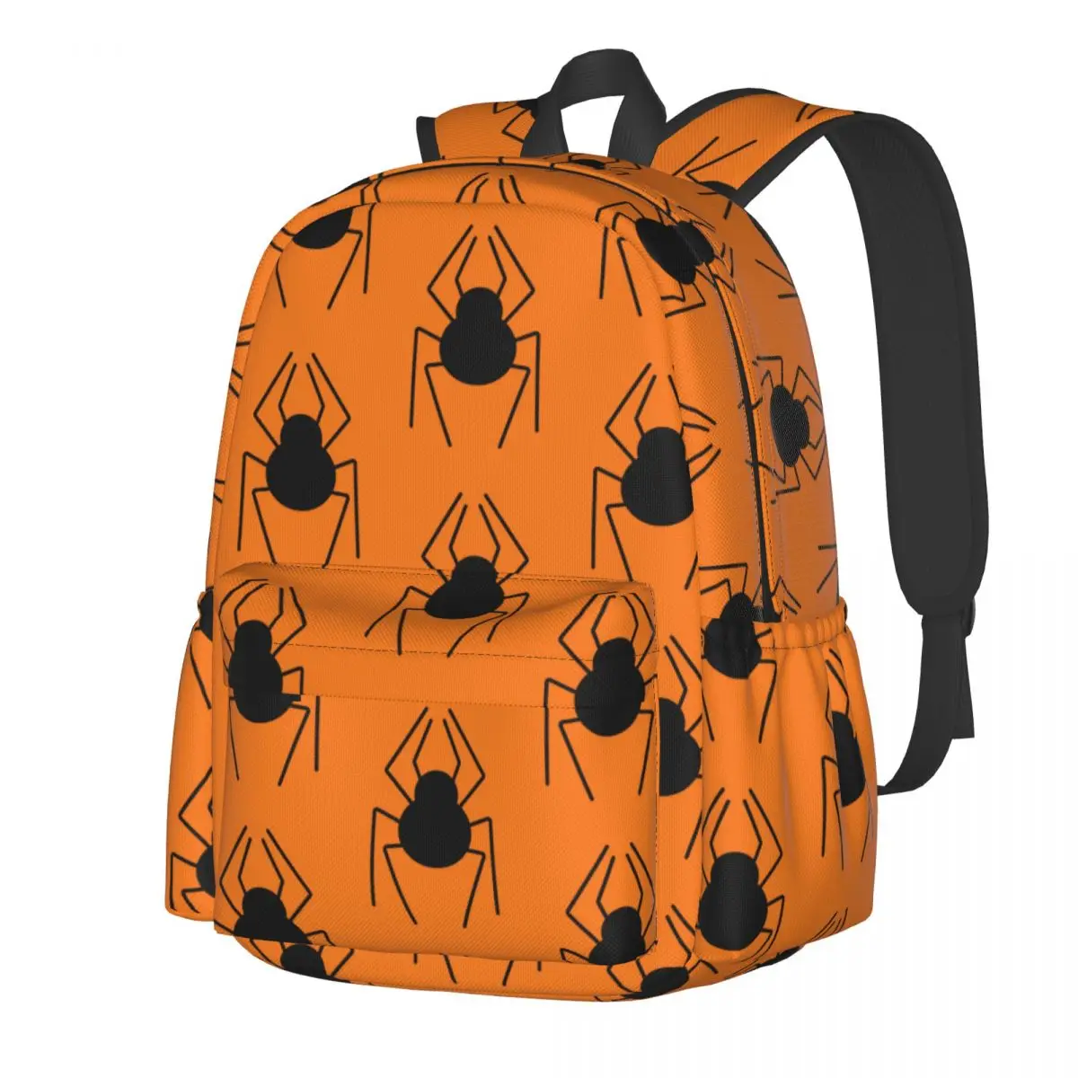 

Spider Pattern Halloween Large Capacity Student Backpack Casual Fashion School Bag Travel Backpack Lightweight Waterproof Bags