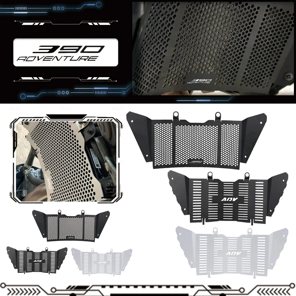 

2023 Motorcycle FOR 390 ADV 390 ADVENTURE 2019 - 2021 2022 2020 Radiator Guard Protector Grille Grill Cover Accessories
