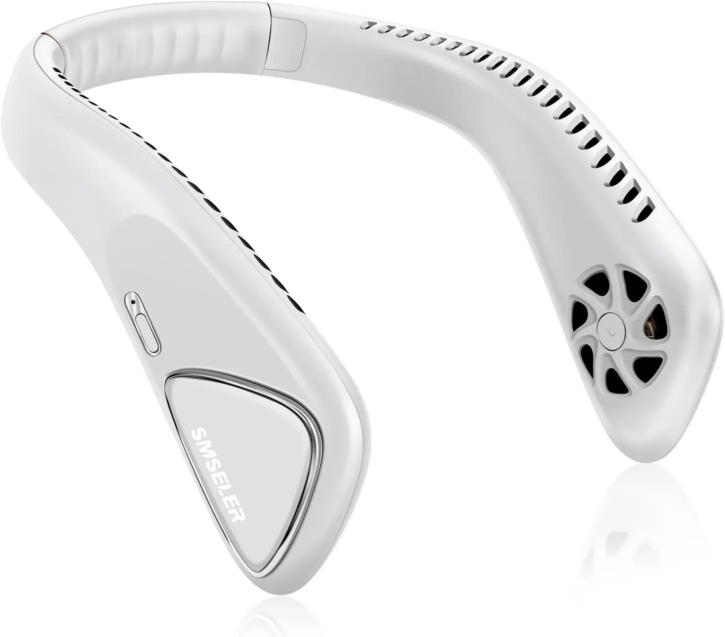 2026 New Upgrade Portable Neck Fan,Hands Free Bladeless Fan,360° Cooling Fan,3-Speeds,6000mAh Rechargeable Quick,Wearable Fan,Bi
