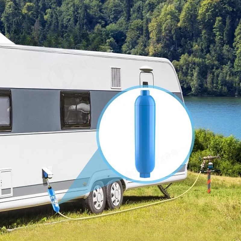 New RV Direct-Flow Garden Water Pipe Connector - Standard Connector - Outdoor Camping Water Purifier