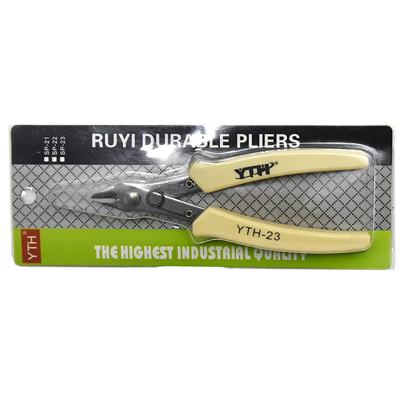 Pince coupante diagonale pince coupante latérale câble coupe-fil pince YTH-23 Mini outil à main électronique coupeurs