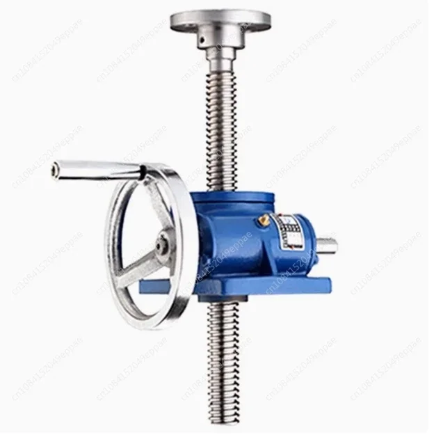 Leading Screw Handwheel Collar Cegar Swl1T/2.5T Hand-Cranking Worm Lifting PlatformSWL Lift Reducer