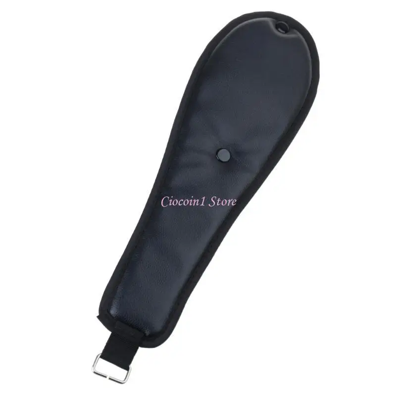 

Y1UB Uprgades Baby Carriage Crotch Guard Adjustable Size Baby Prams Safety Straps Adjustable PU Leather Crotch Restraint