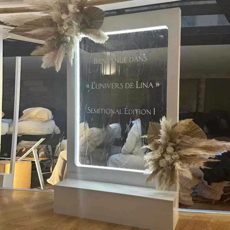 

Waterfall welcome entrance sign wedding wall fountain stand water panel backdrop