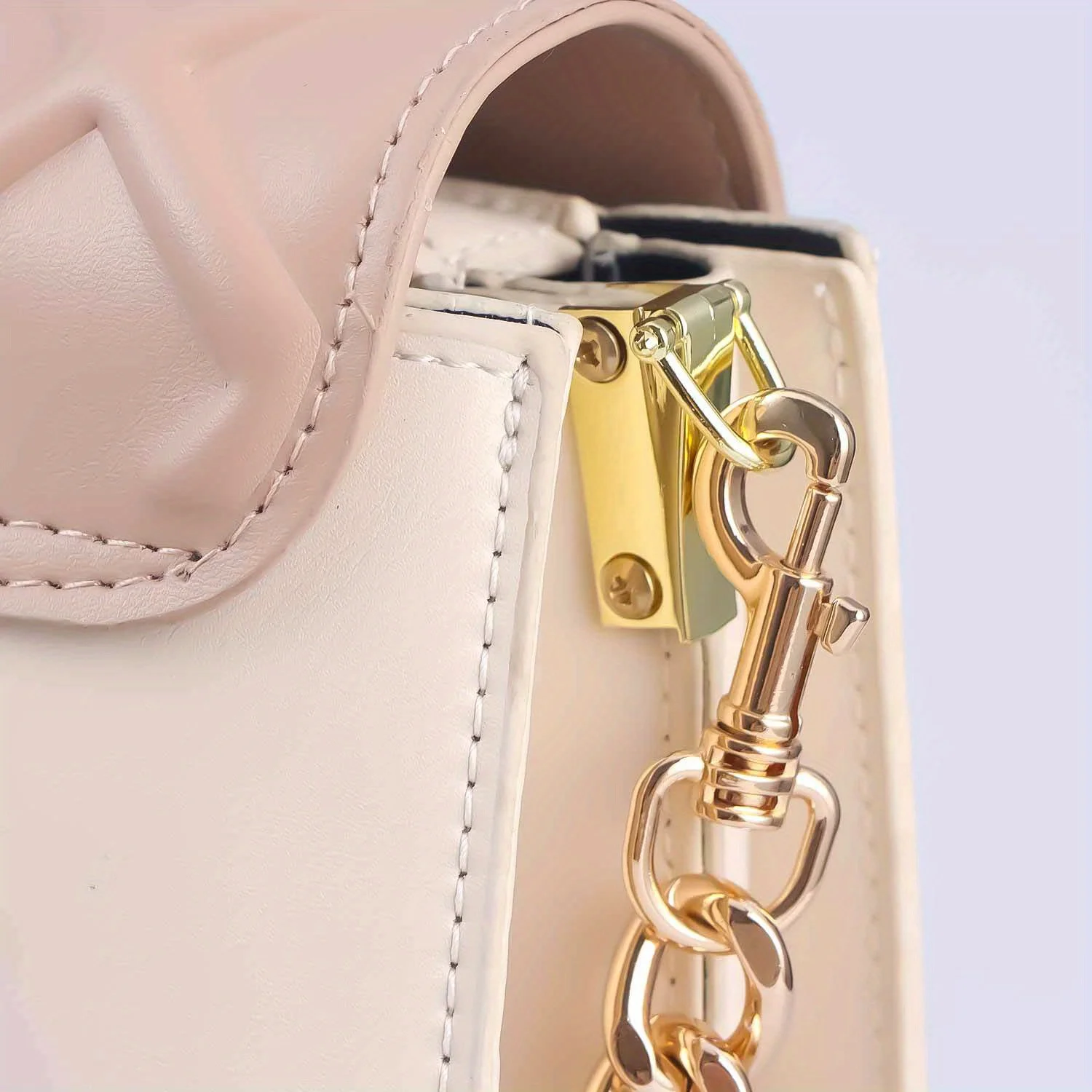 حزام سلسلة حقيبة معدنية من الألومنيوم ، مقبض ، حقيبة يد كتف ، ديي ، سلاسل بديلة ، أجزاء حقيبة ، ملحقات #6