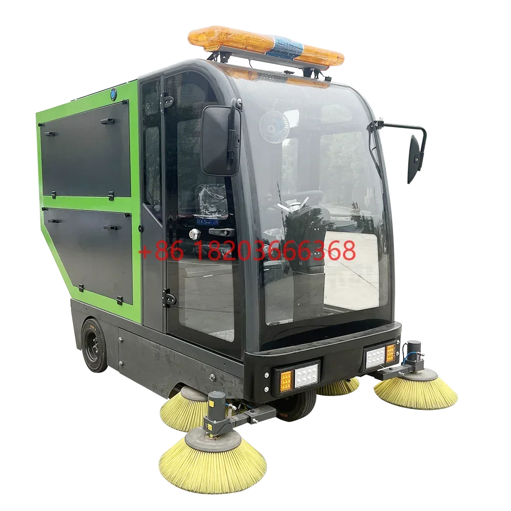 YG Customized DM-2200 Floor Cleaning Sweeper Machine Ride On Industrial Street Battery Powered Floor Sweepers