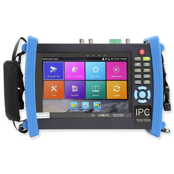 4K IP Camera LCD Tester 6-in-1 CCTV Testers For IPC POE AHD CVI TVI SDI Cable For Surveillance Accessories