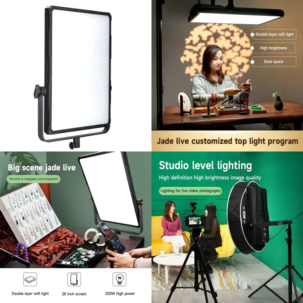 Luz LED de Alta Potencia Nanguang T1120 para Fotografía, Luz de Relleno Suave para Estudio, Ideal para Cine y Televisión