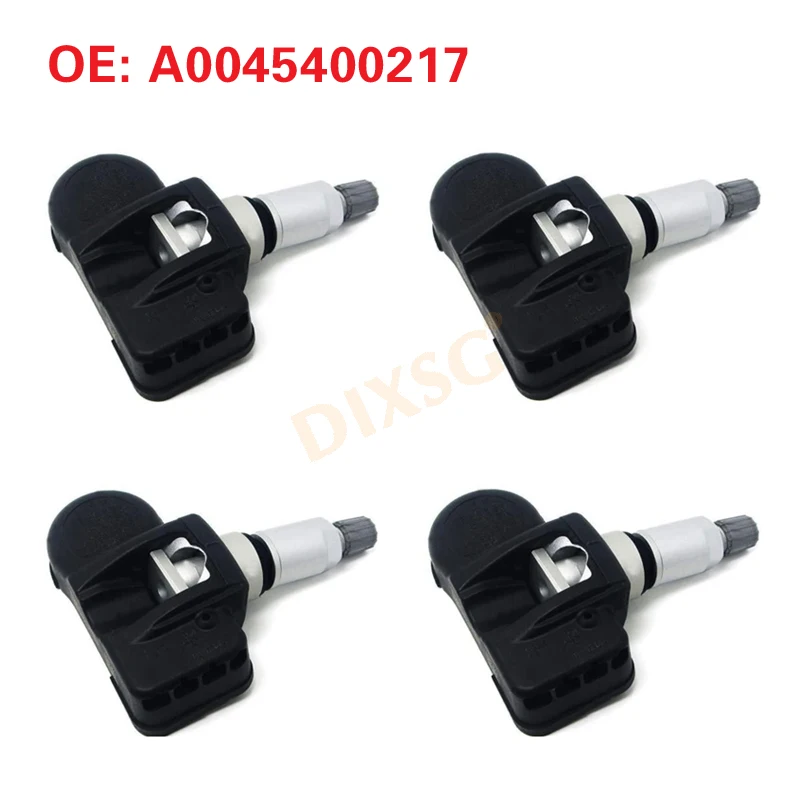 New A0045400217 Tire Pressure Monitor Sensor System 4pcs for Mercedes Benz C117 C218 for Smart Fortwo 2013+ Autopart TPMS