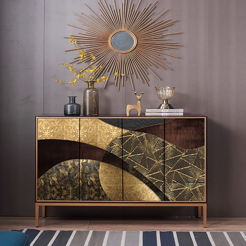 

Luxury design living room cabinets modern coffee table locker comfortable Storage cabinet home gabinete almacenamiento furniture