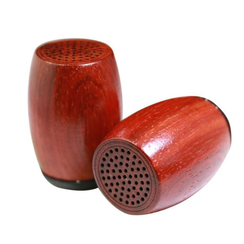 

313 Retro Bluetooth Speaker Wood Vintage Stereo Sound Wireless Portable for Laptop Cell Phone Pair High Quality