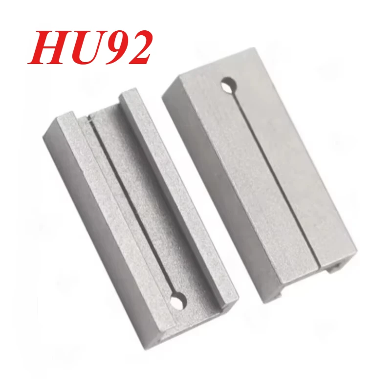 2Pcs HU92 Key Clamp Fixture for Key Cutting Machine Precision Key Duplicating Jaw Locksmith Tools Fixture Duplicator Holder