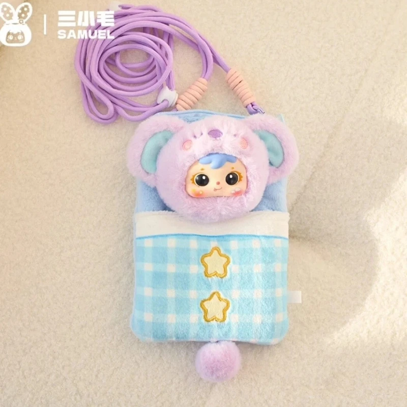 

Samuel Spring Travel Series, сумка через плечо для мобильного телефона, плюшевая глухая коробка, милый аксессуар, подарок-сюрприз для девочек