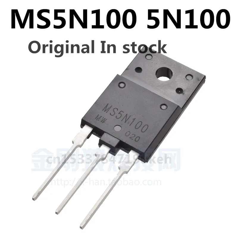 

Original 2PCS/ MS5N100 5N100 5A 1000V TO-3PF