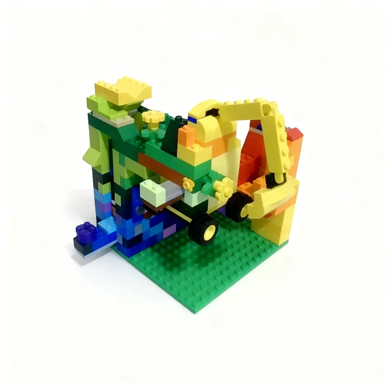 340pcs MOC Classic Marble Track Model Building Blocks Architecture DIY Christmas Gifts Creative Idea Education Toy Brick