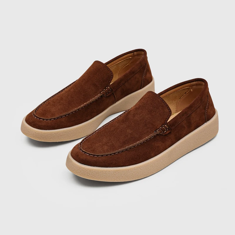 Men Shoes Casual Loafers Brand Men Casual Lightweight Comfortable Business Commuting Shoes Outdoor Hiking Shoes Sizes 38-46