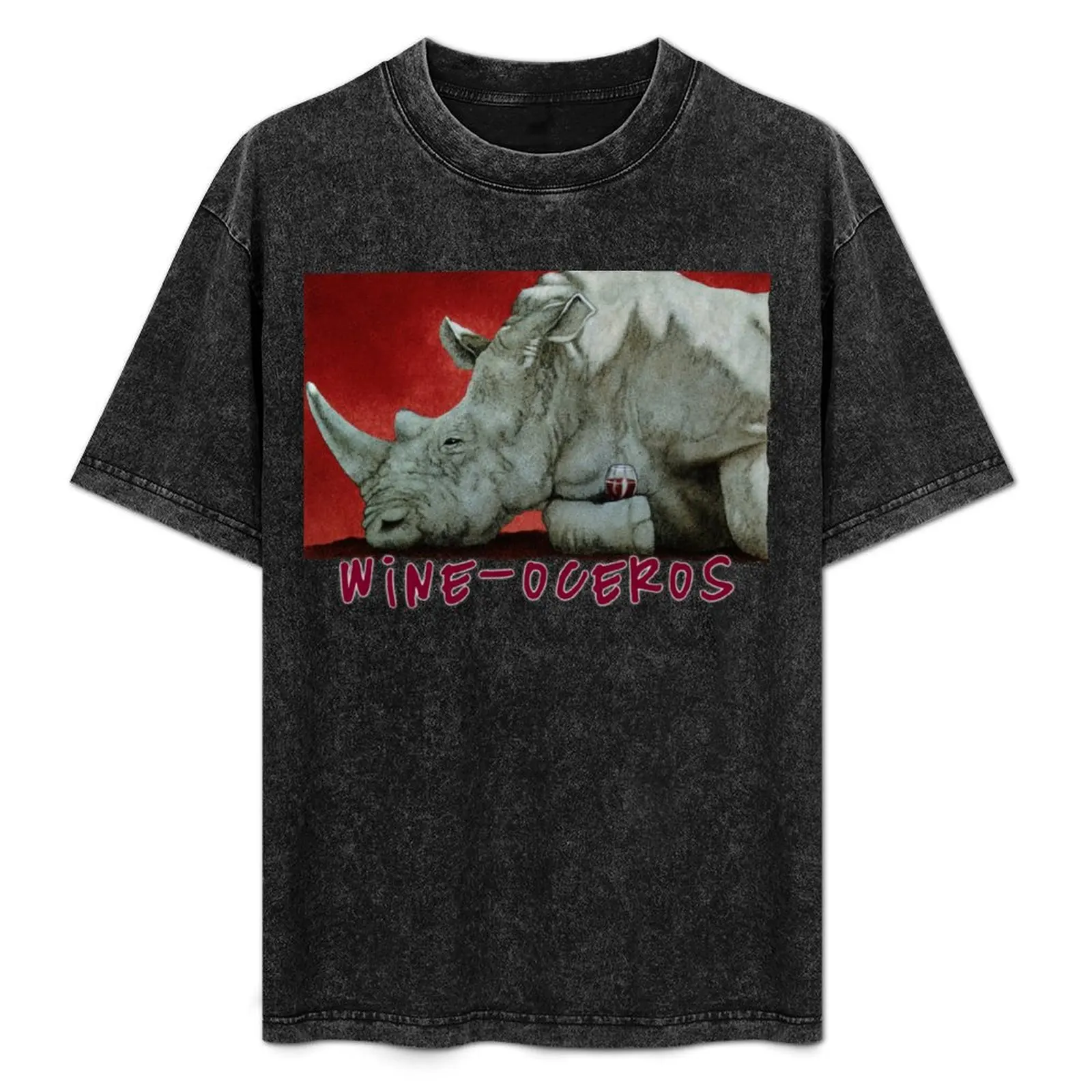 Will Bullas / tee / wine-oceros... / humor animals T-Shirt Sporty Casual Quick Dry T-Shirt