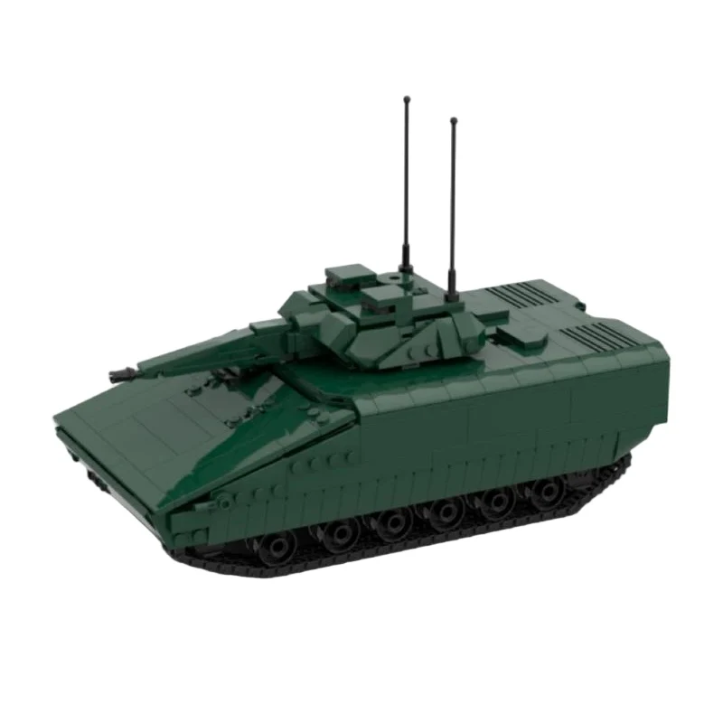 KF-41 Infantry Fighting Vehicle Model MOC Building Bricks War Equipment Modular Technology Gifts Holiday Assemble Children Toys