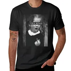 Little techno girl Classic T-Shirt tees tops men t shirt