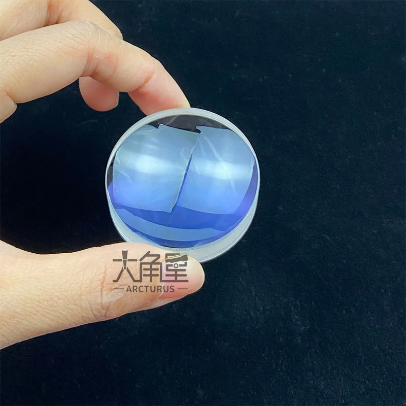 D42F100 Refractive glued blue film objective achromatic lens collimator astronomical telescope DIY accessories