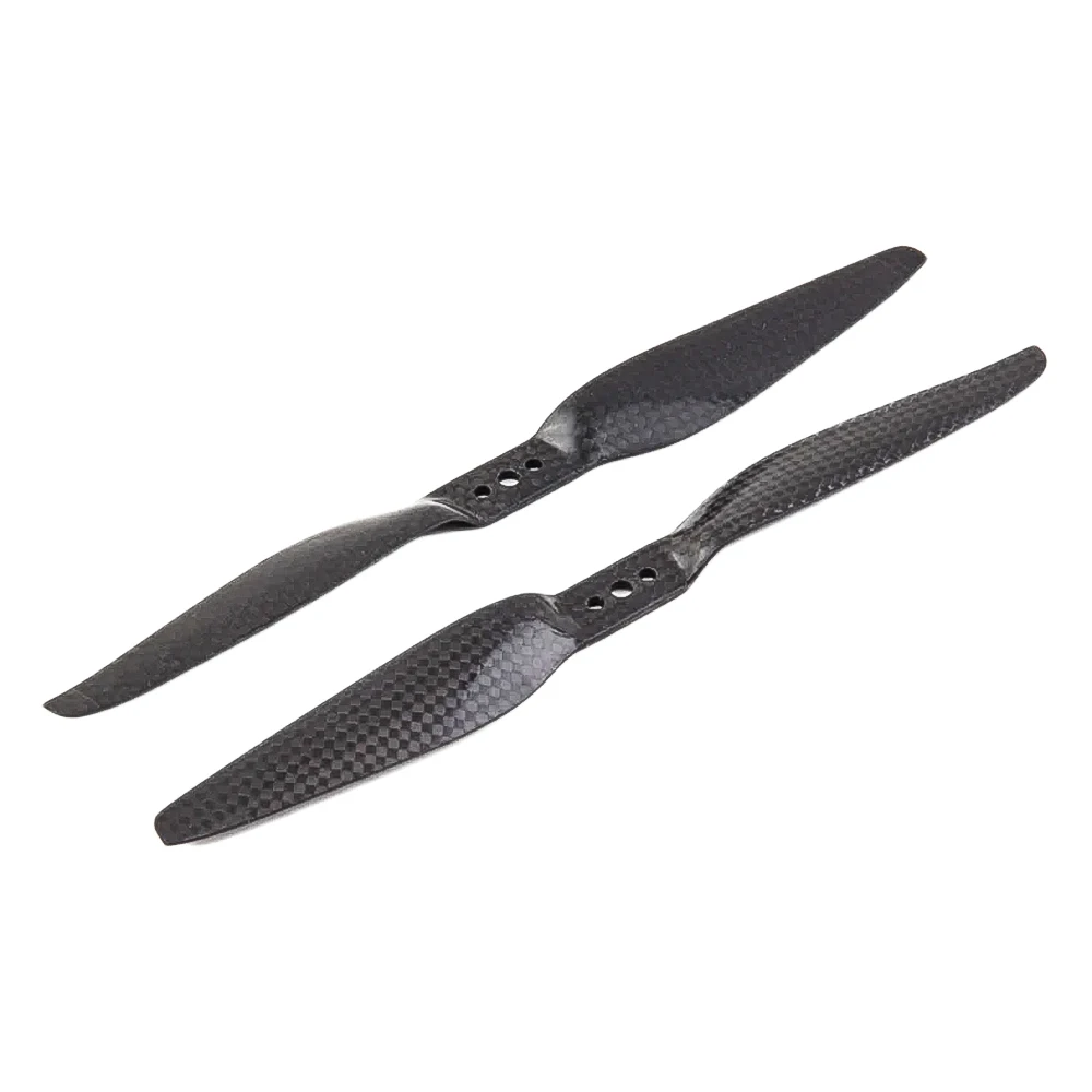 2 Pairs Carbon Fiber Propeller Blade 1255,1355,1455,1555, 8055,9055,1055,1155, 3K For Quadcopter  RC Parts
