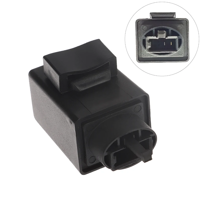 Universal 2 Pin Motorcycle Flasher Relay Replacement 12V For LED Automobile Turn Signals Switch