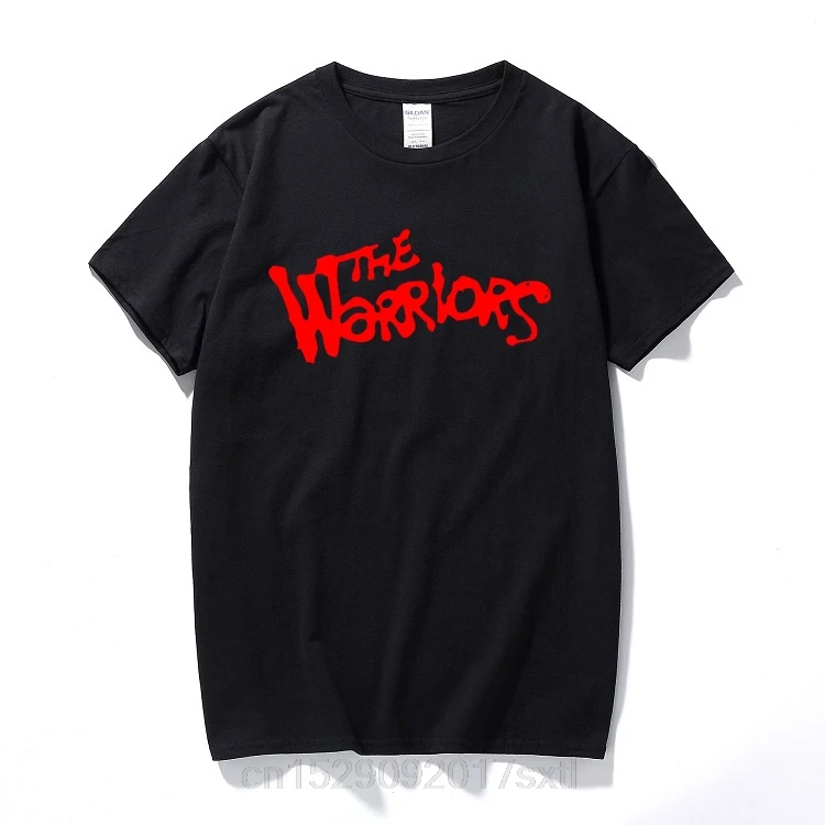 

The warriors mens t shirt cool retro film movie 80'S hipster cult TV summer top camiseta Cotton short sleeve T-shirt