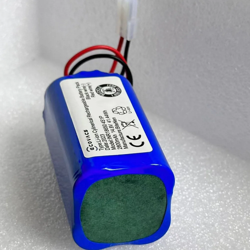 14,4 V 4800 mAh Li-ion batterij toepasbaar Xiaomi MIJIA Mi robotstofzuiger Basic G1 MJSTG1, SKV4136GL H18650CH R30 R35