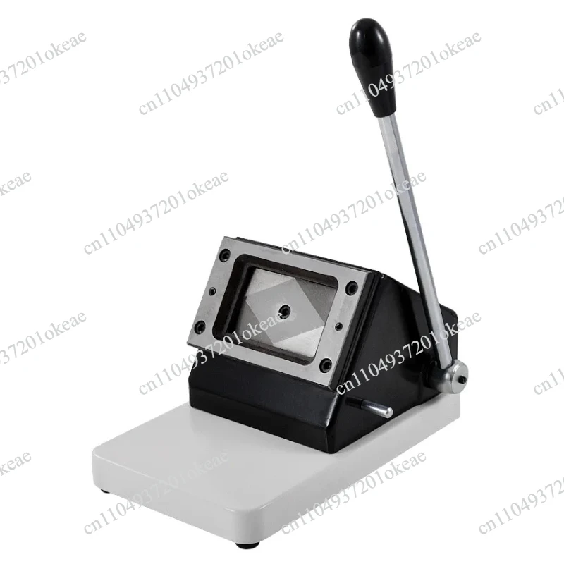 86 * 54 Rounded Manual PVC Business  Cutting Machine Paper Cutter Fillet Card Punching Machine