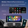 무선 CarPlay 안드로이드 자동차 자동차 멀티미디어 화면 BMW 1 시리즈 E81 E82 E87 E88 CCC CIC 시스템 터치 디스플레이 자동차 라디오 4