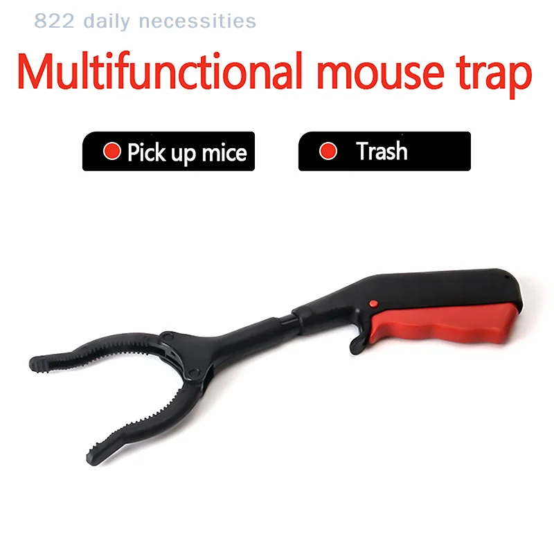 Grabber Tool Litter Pickers Garbage Gripper Anti-slip Reacher Long Arm Extension Trash Clip Rubbish Picking Clamp Accessories