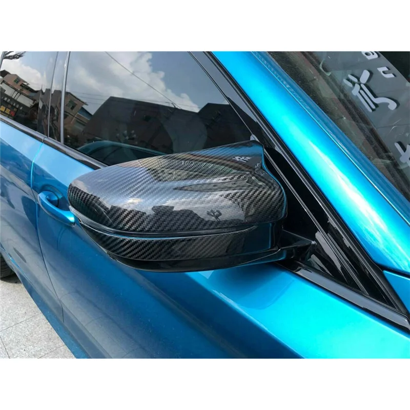 

Car Rearview Mirror Cover Add On Real Carbon Fiber For BMW F90 M5 F91 F92 M8 2018-2022