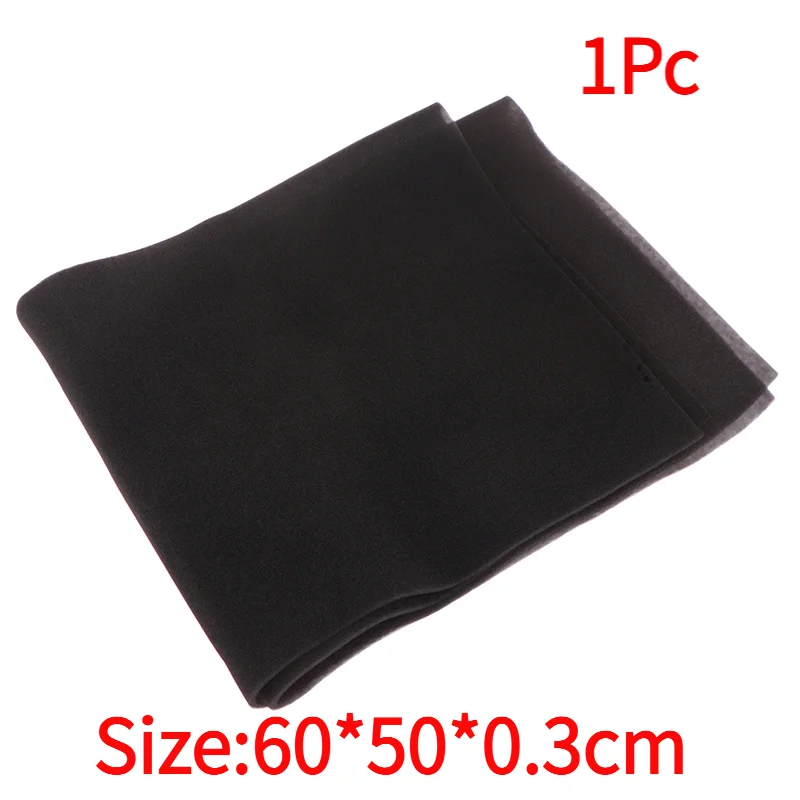 High Density Activated Carbon Foam 60*50*0.3cm Universal Cooker Hood Extractor Carbon Filter Charcoal Kitchen Range Hood Parts