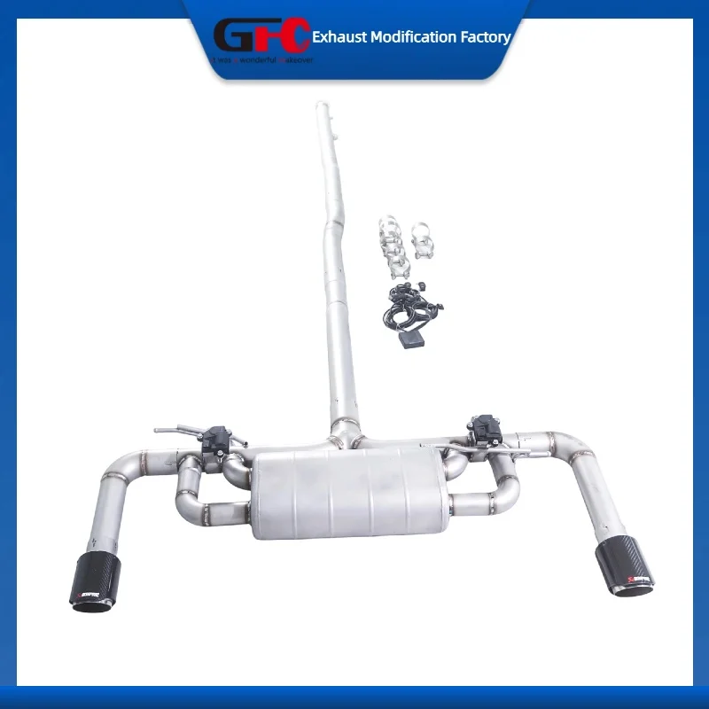 GFC Catback Valvetronic Muffler for BMW 220i 225i F44 B48 2.0T High Performance 304 Stainless steel Car Valve Exhaust Pipe