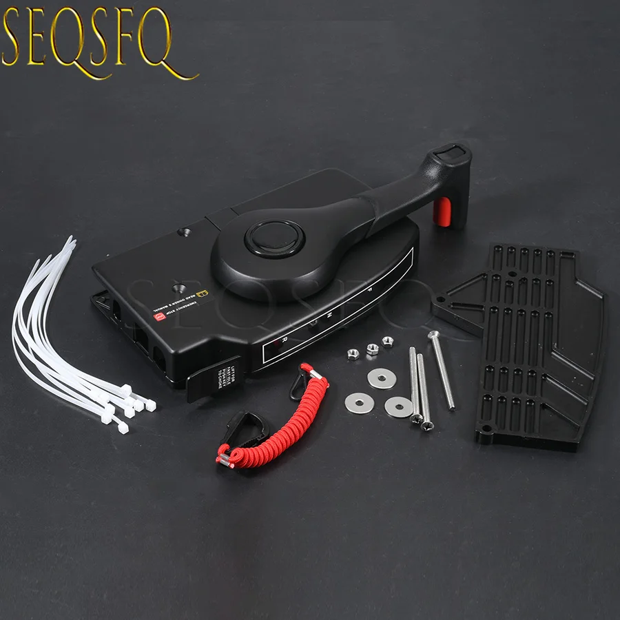 

Outboard Remote Control Box Simple 881170A8 For Mercury F4 F5 F6 Replaces Without Wire Harness/ Lifting Switch/Start Switch