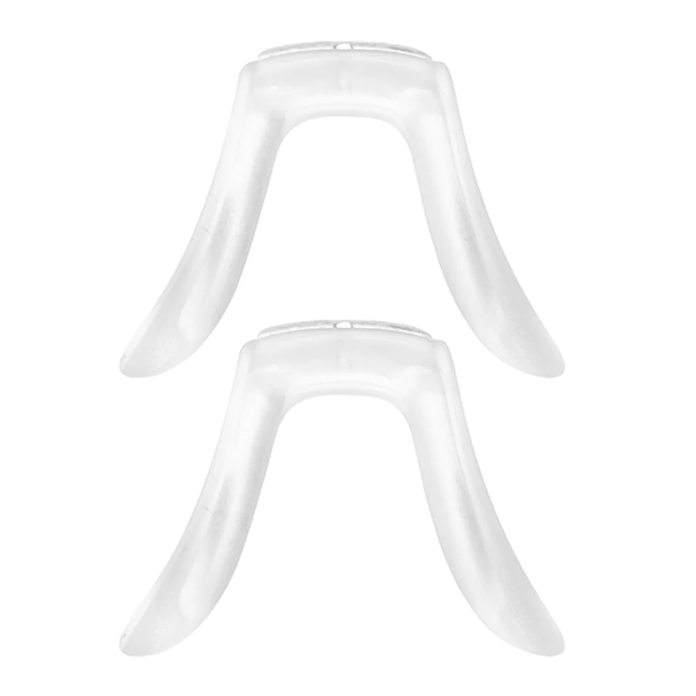 

2pcs Eyeglass Nose Pad Saddle Bridge Silicone Anti-Slip Cushions For Glasses Sunglasses Replacement Nose Pieces Durable Soft