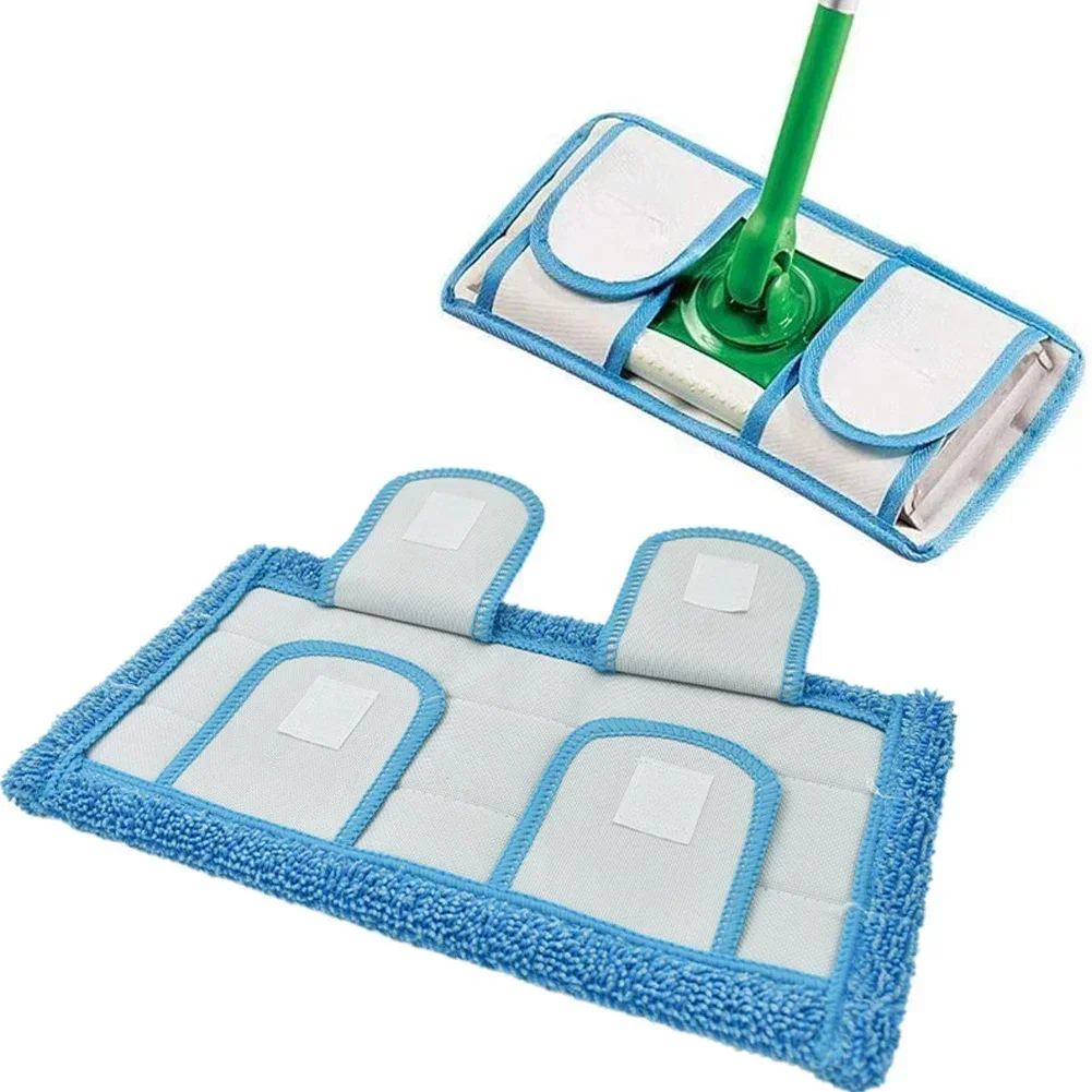 ไมโครไฟเบอร์ชั้น Mop Double-Acting Mop สําหรับ Sweeper Mop Spin Mop ผ้าไมโครไฟเบอร์ Self Wring Pads ซักผ้า Home Rags