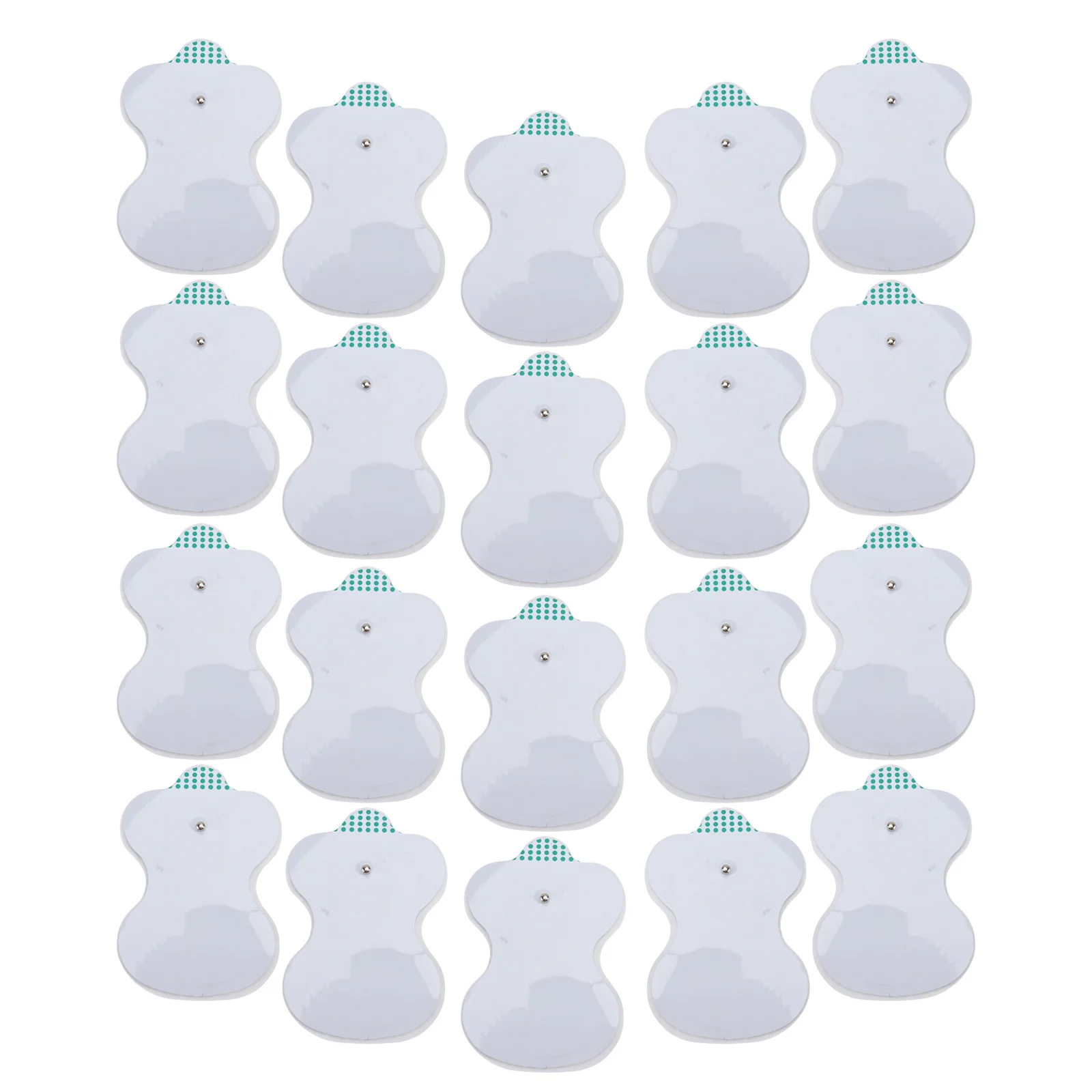 

20Pcs Replacement Self Adhesive Pads for Low Frequency Therapy Improve Blood Circulation Promote Metabolism