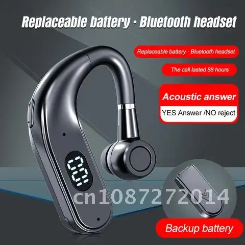 Беспроводные наушники со сменным аккумулятором