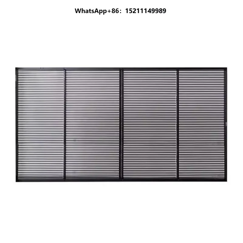 Outdoor P2.8-5.6 LED Advertising Screen for Retail Stores Transparent Display Wall Panel