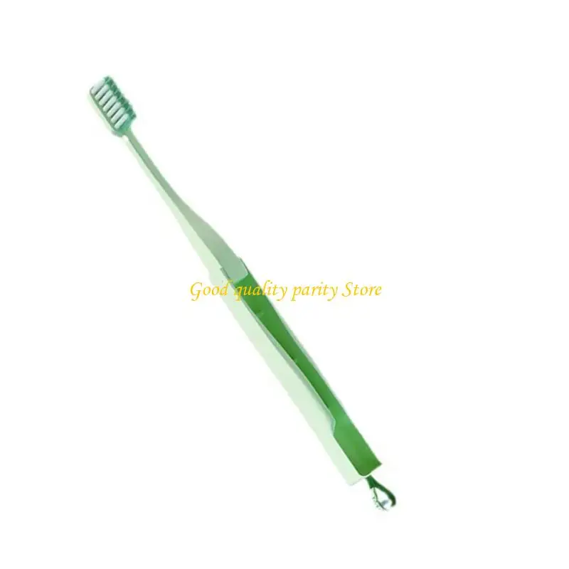 

M4YA гигиеническая складная складная зубная щетка Эргономичная анти -скользящая ручка компактного переноса