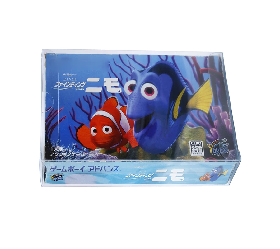 Прозрачный защитный чехол для домашних животных для Gameboy Advance GBA, картридж для японских игр